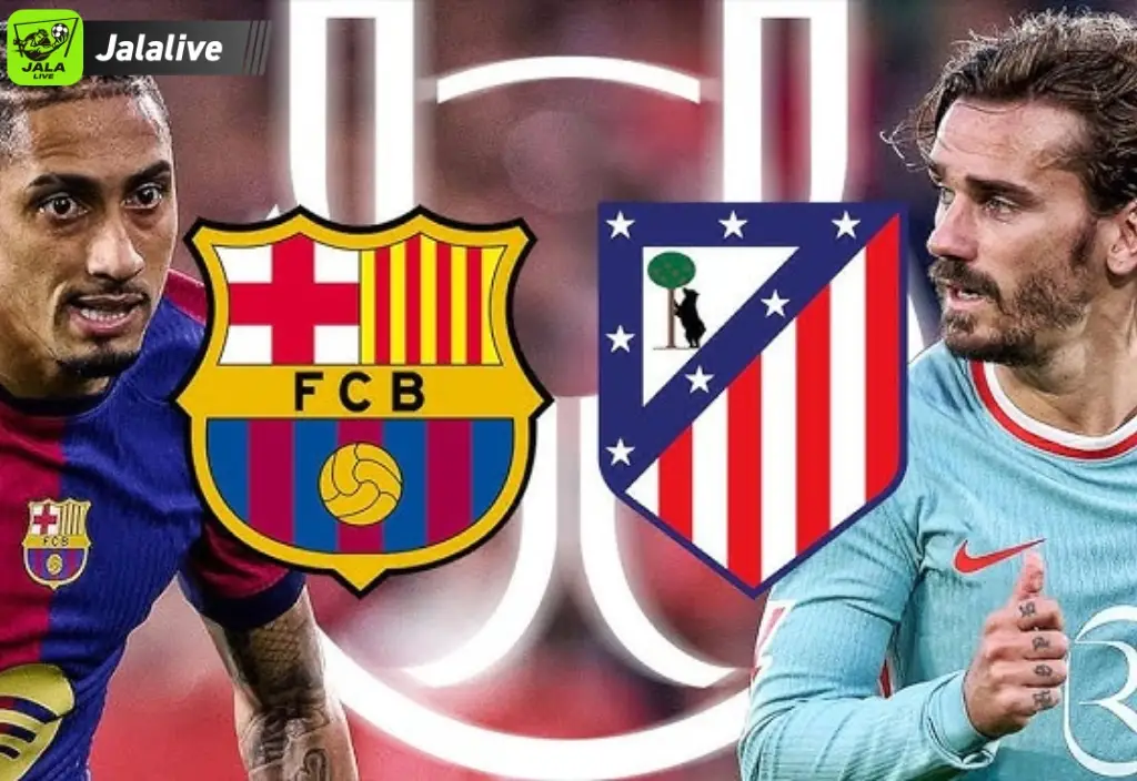 Barcelona vs Atletico Madrid - Rivalitas Panas di La Liga